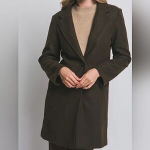 Forever 21 Olive Green Coat Size S